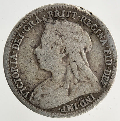1899 Victoria Threepence Silver Coin | Fine Collectable Grade