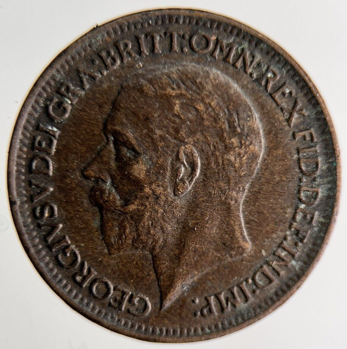 1926 George V Farthing Coin | Very High Grade