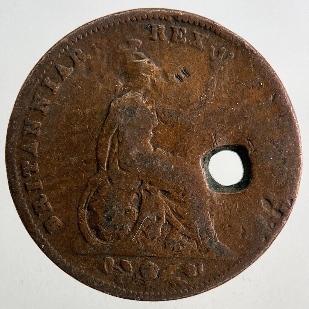 1826 George IV Farthing Coin | Collectable Grade
