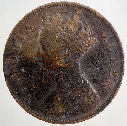 1875 Victoria Hong Kong 1 Cent Coin | Collectable Grade