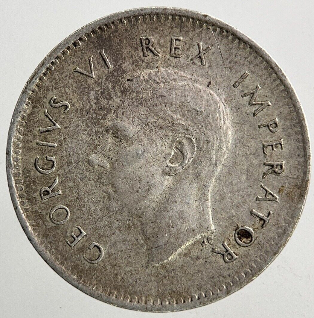 1941 South Africa Threepence Silver Coin | Very High Grade