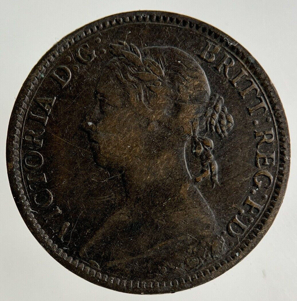 1884 Victoria Farthing Coin | Collectable Grade