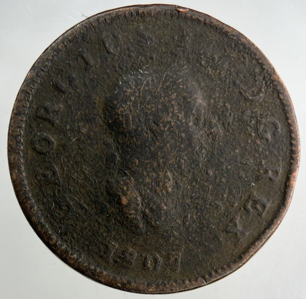 1807 George III 3rd Half - Penny Coin | Collectable Grade
