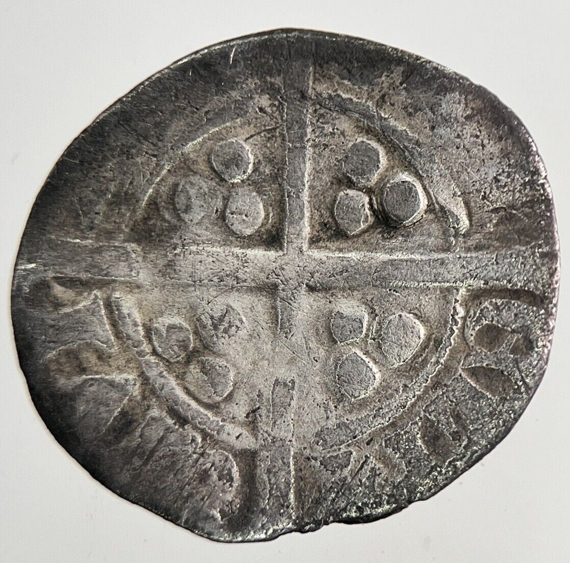 1279 - 1307 Edward I 1st Medieval Hammered Silver Penny Coin | a6593