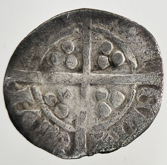 1279 - 1307 Edward I 1st Medieval Hammered Silver Penny Coin | a6593