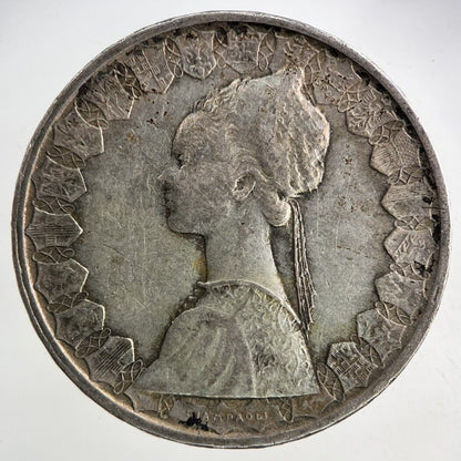 Italy 500 Lire Silver Coin | Fine Collectable Grade