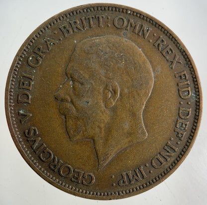 1936 George V One Penny Coin | Fine Collectable Grade