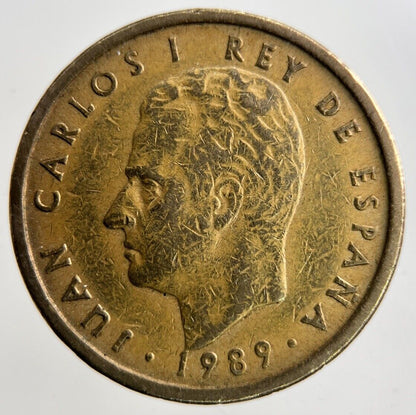 1989 Spain 100 Cien Pesetas Coin | Fine Collectable Grade
