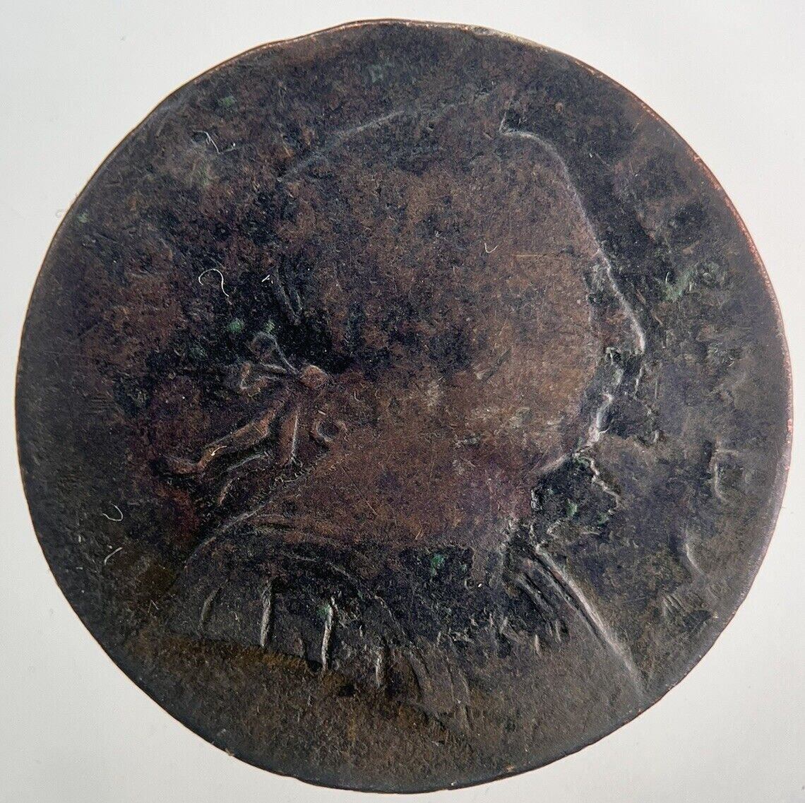 British George III Half - Penny Coin | Collectable Grade | a9986