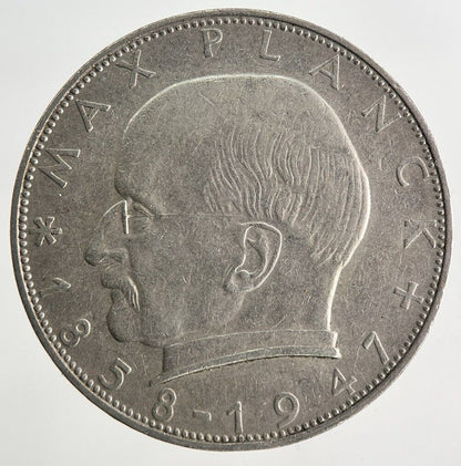 1958 Germany 2 Mark Coin | Fine Collectable Grade