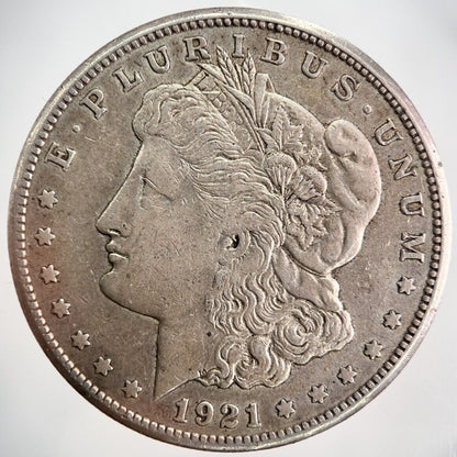 1921-S US USA Morgan Dollar Silver Coin | Fine Collectable Grade | a2973