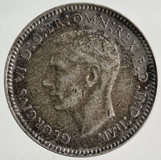 1938 Australia Threepence Silver Coin | Fine Collectable Grade