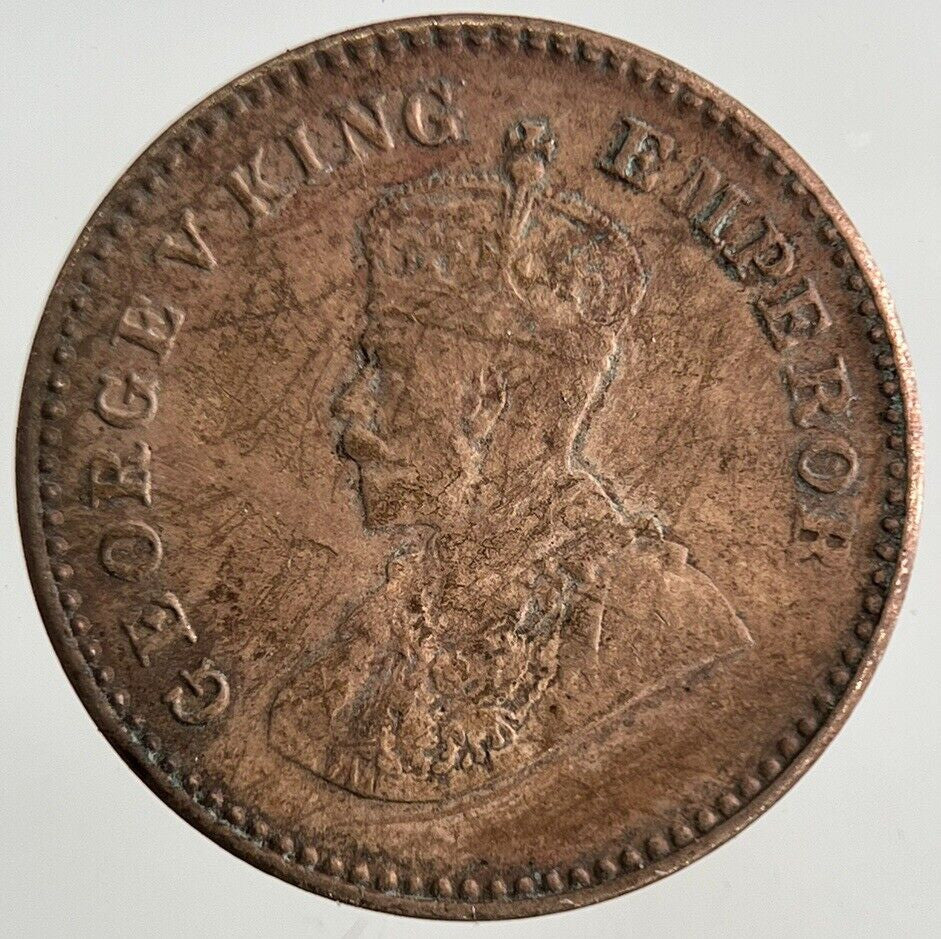 1920 India 1/12 Anna Coin | Fine Collectable Grade