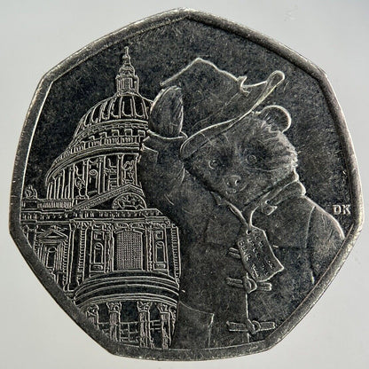 2019 Elizabeth II 2nd Paddington Bear 50p Fifty - Pence Coin | Collectable Grade
