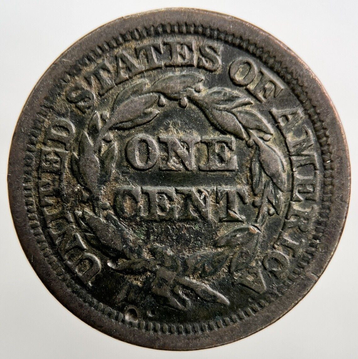 1847 US USA Braided Hair Large 1 One Cent Coin | Fine Collectable Grade | a1501