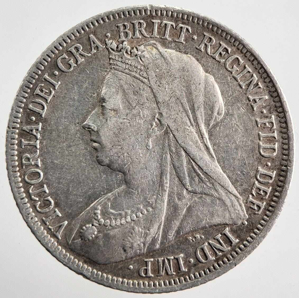 1901 Victoria One Shilling Silver Coin | Very High Grade