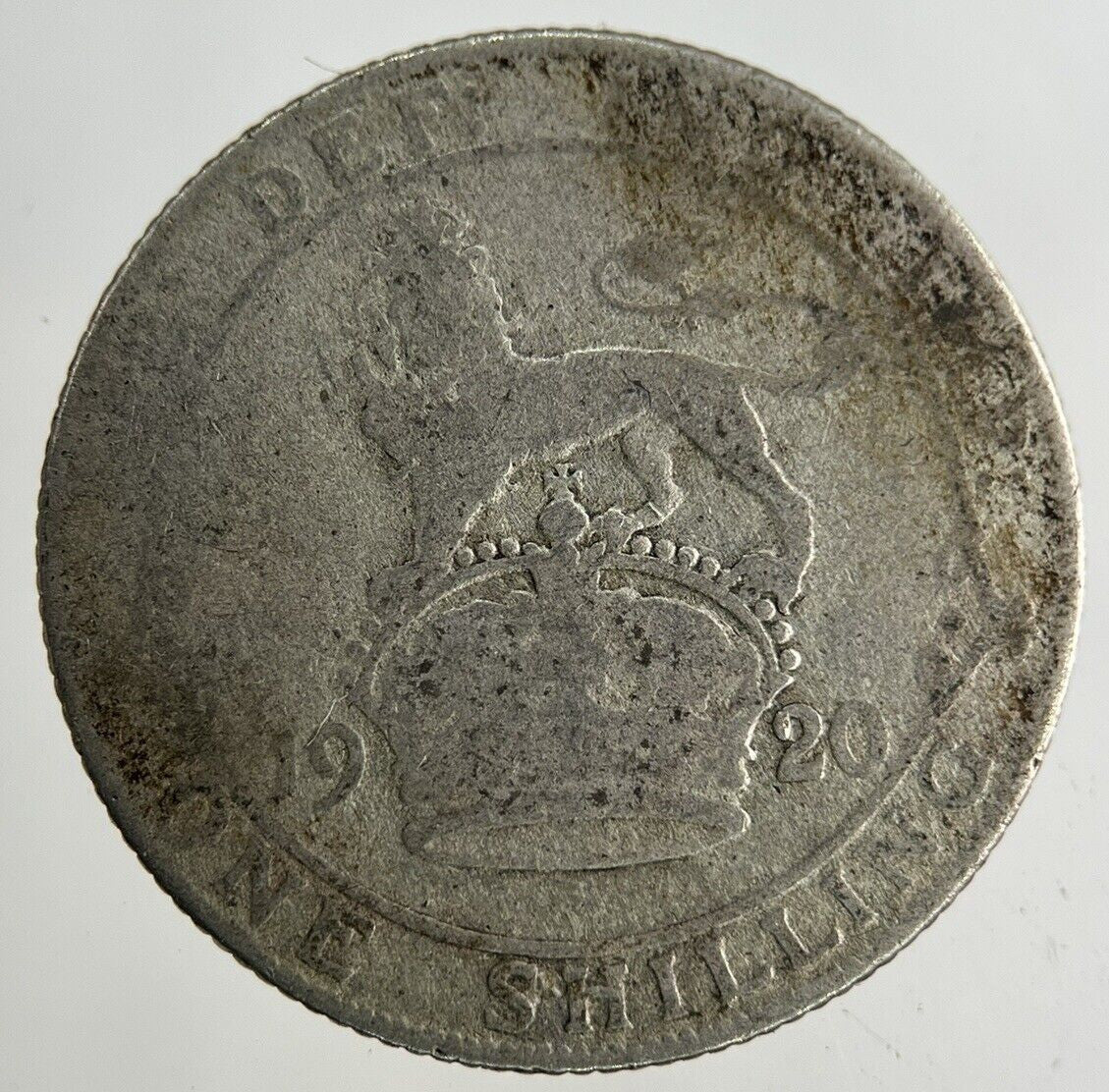 1920 George V Shilling Silver Coin | Collectable Grade