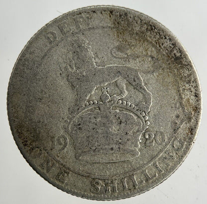 1920 George V Shilling Silver Coin | Collectable Grade
