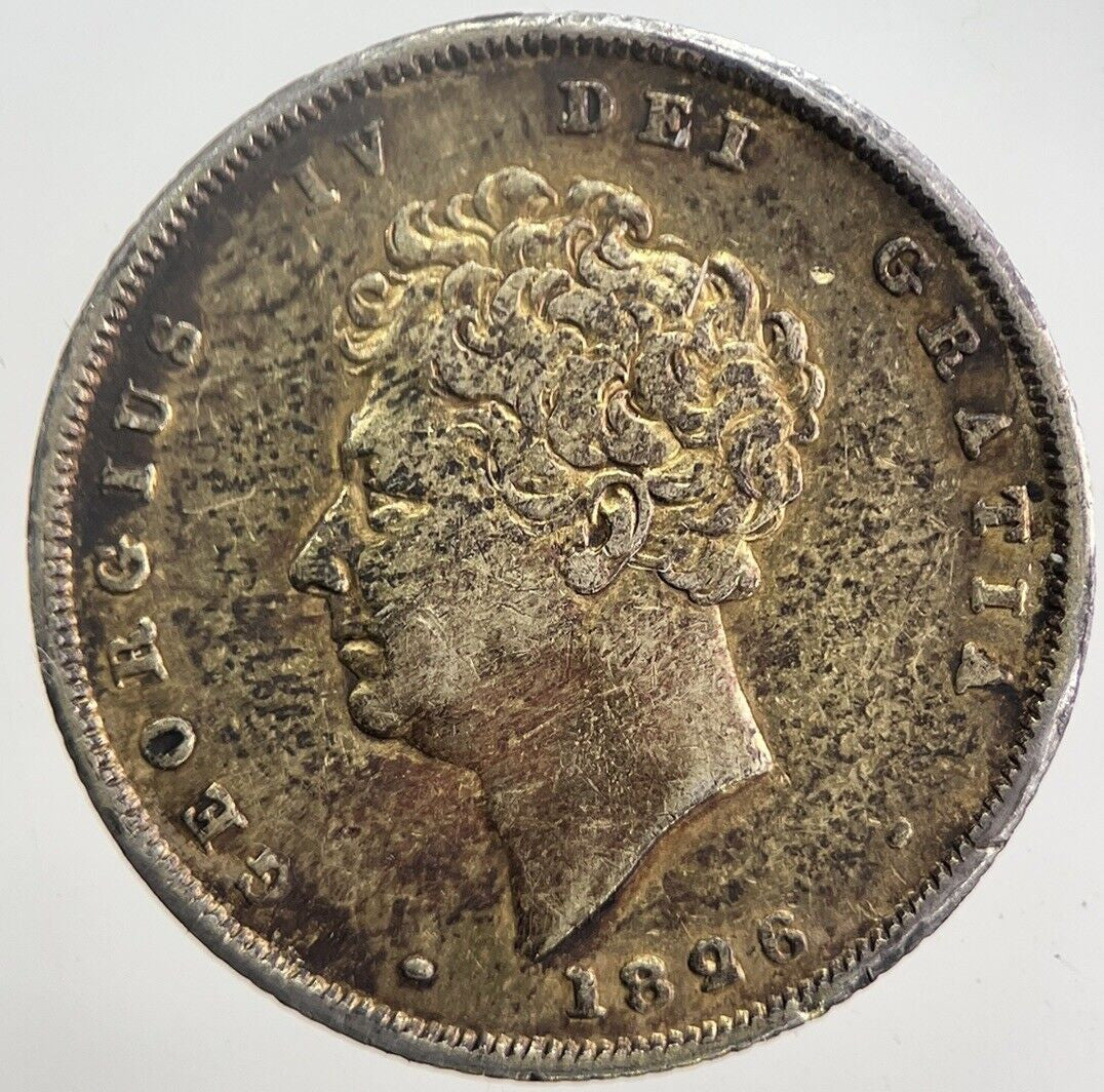 1826 George IV Shilling Silver Coin | Very High Grade | a5843