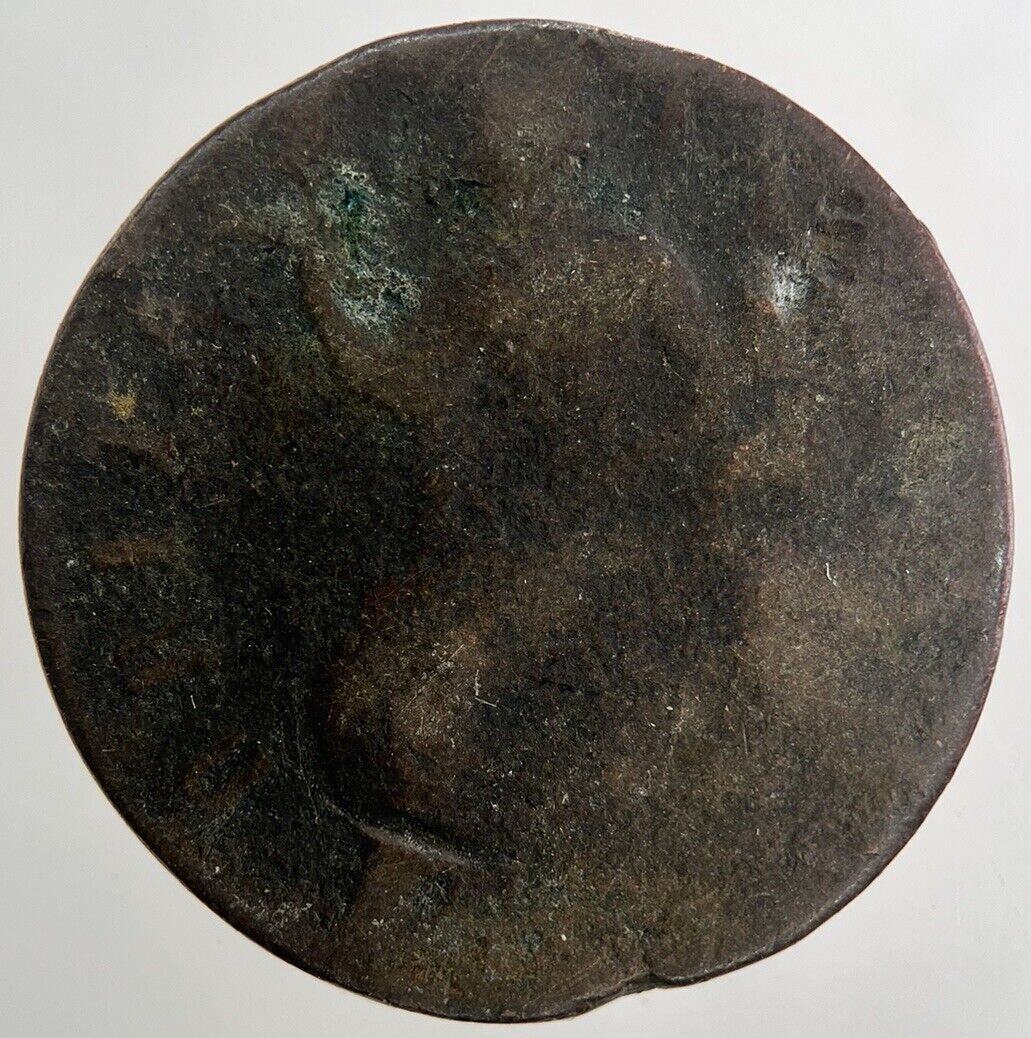 British William III 3rd Half - Penny Coin | Worn Grade