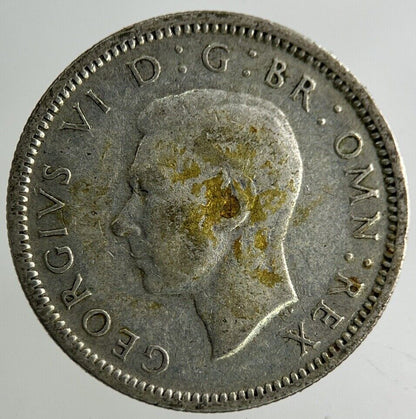 1943 George VI Sixpence Silver Coin | Fine Collectable Grade