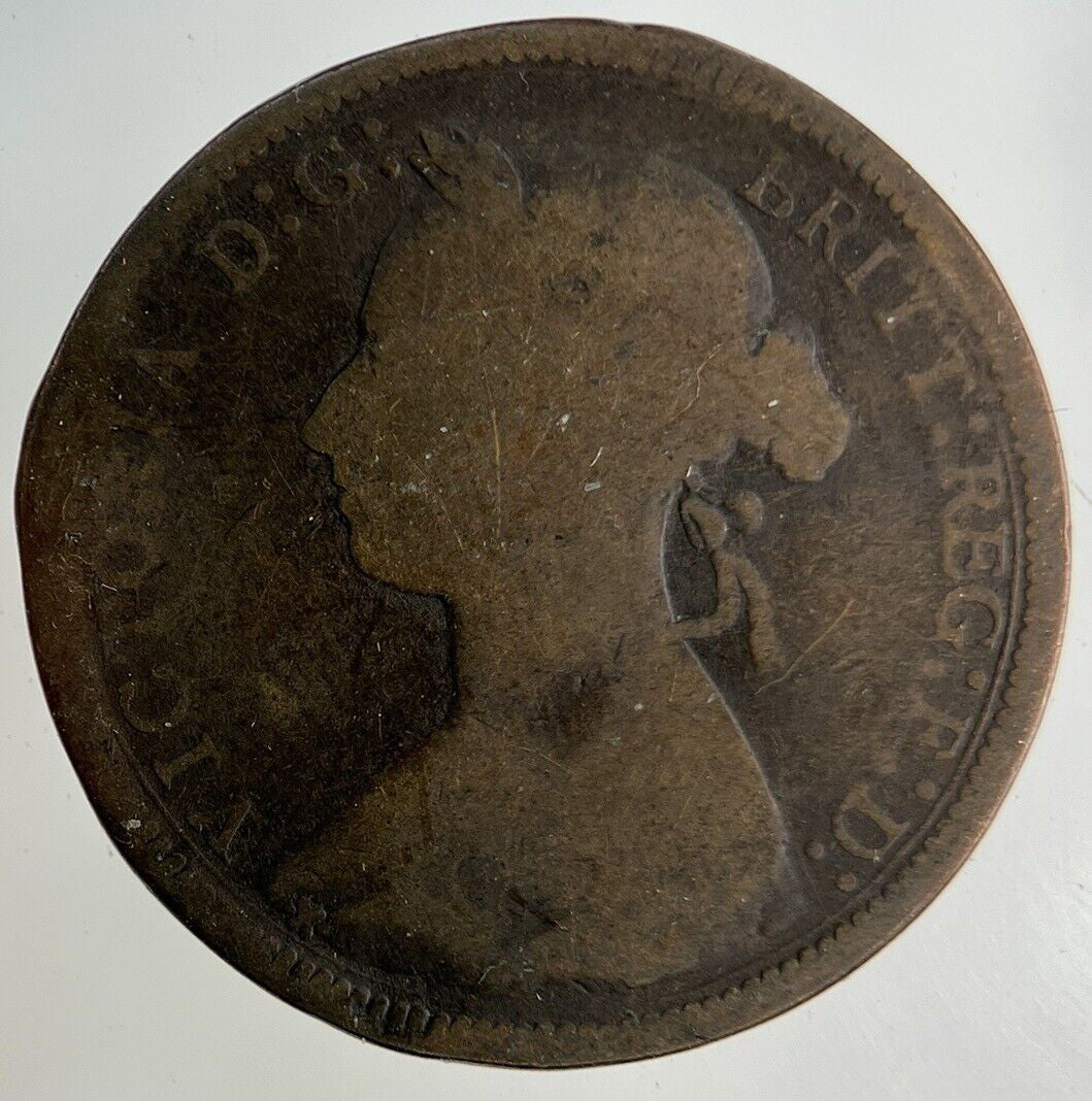1887 Victoria Half - Penny Coin | Collectable Grade