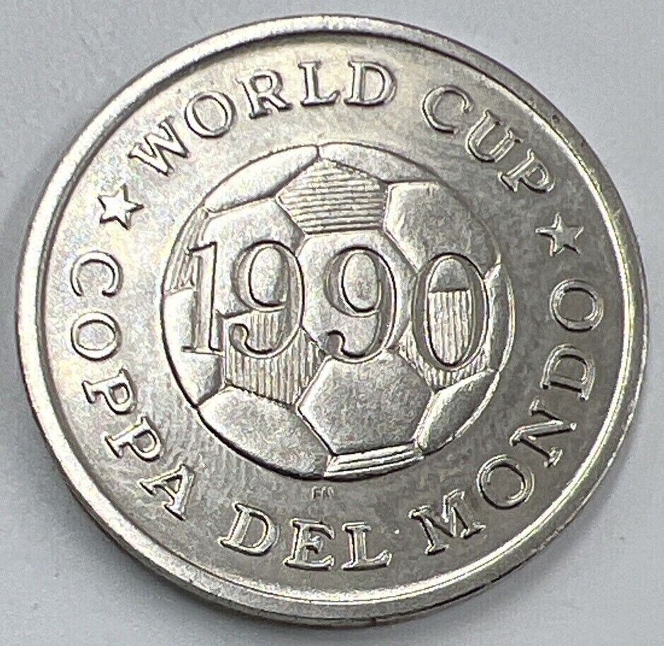 1990 Scotland Football World Cup Token Coin | Fine Collectable Grade | a1529