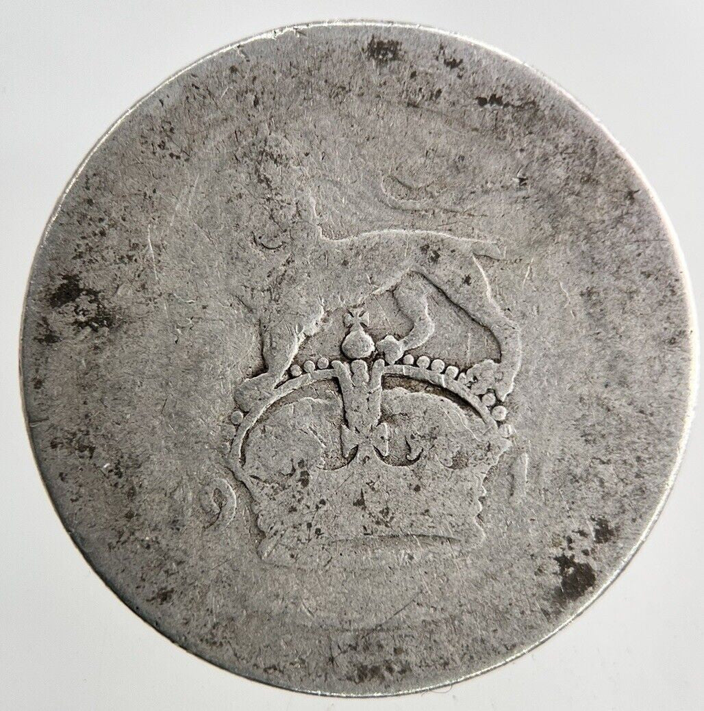 1910 Edward VII One Shilling Silver Coin | Fair Grade