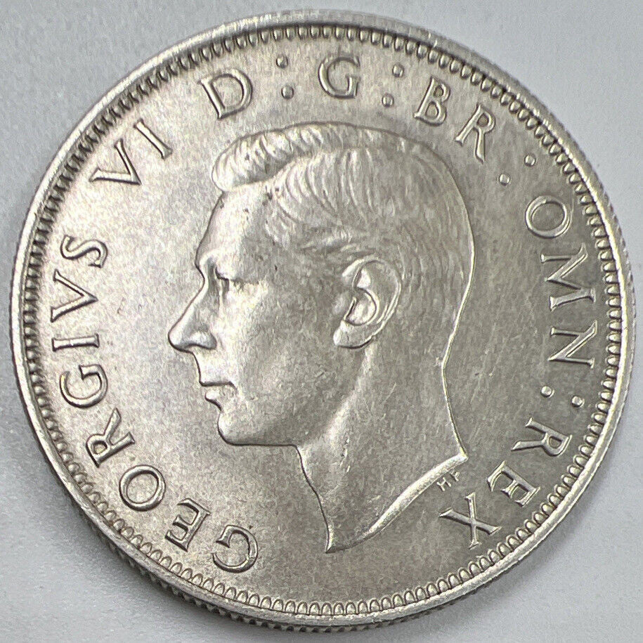 1946 Half - Crown | British Silver Coin | George VI | Very Fine Grade | a103