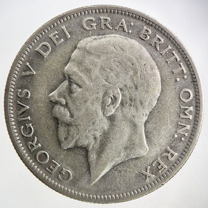 1929 George V Half - Crown Silver Coin | Fine Collectable Grade