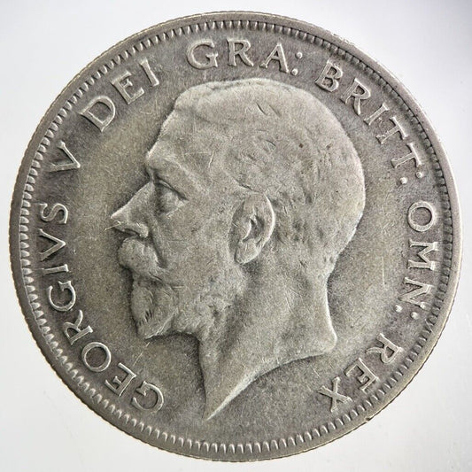 1929 George V Half - Crown Silver Coin | Fine Collectable Grade