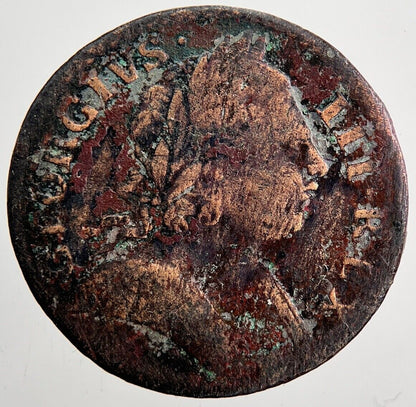 1773 George 3rd III Farthing Coin | Fine Collectable Grade | a6019