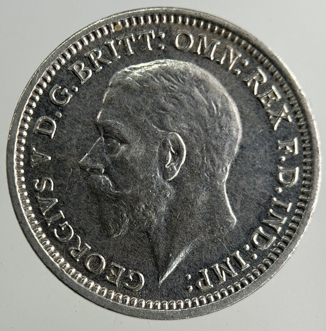 1934 George V Threepence Silver Coin | Very High Grade