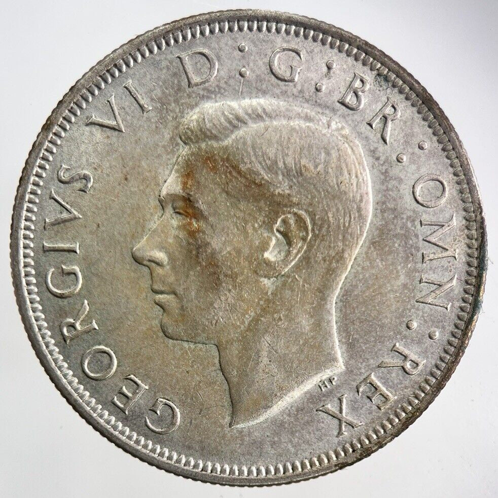 1946 George VI Silver Half - Crown Coin | Fine Collectable Grade
