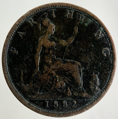 1882 - H Victoria Farthing Coin | Collectable Grade