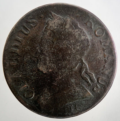 1774 No Regal Evasion Token George II Half - Penny Coin | Collectable Grade a9456