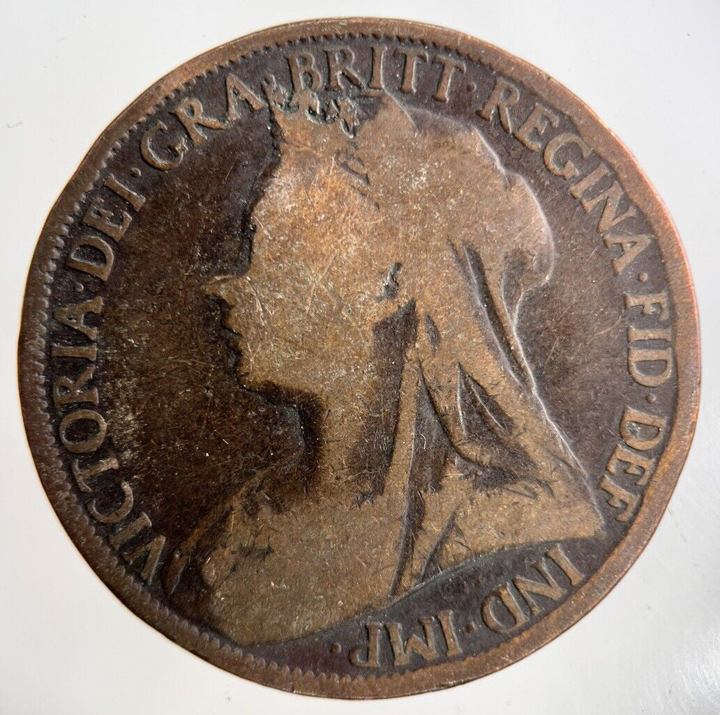 1899 Victoria One Penny Coin | Collectable Grade
