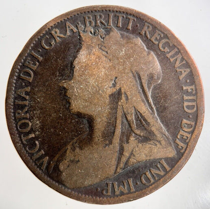 1899 Victoria One Penny Coin | Collectable Grade