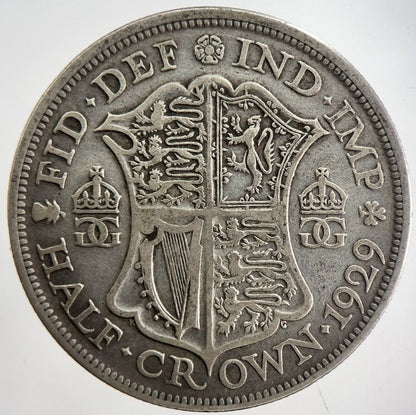 1929 George V Half-Crown Silver Coin | Collectable Grade
