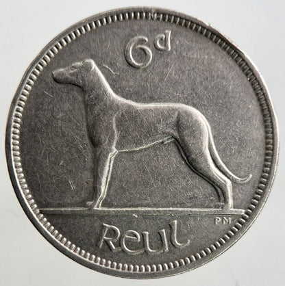 1928 Irish Sixpence Coin | Very High Grade