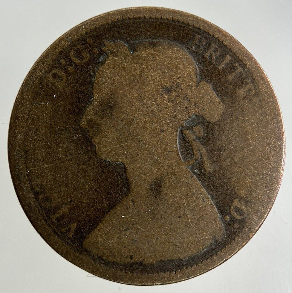 1890 Victoria Half - Penny Coin | Collectable Grade