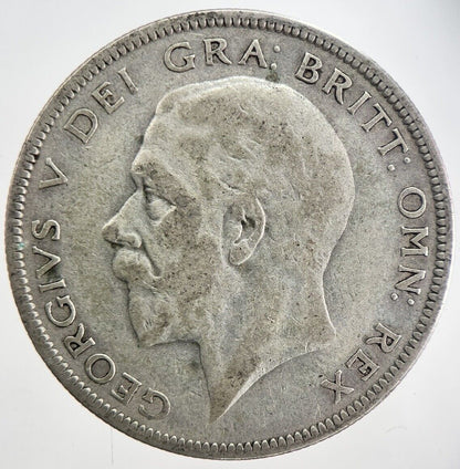1933 George V Half - Crown Silver Coin | Collectable Grade