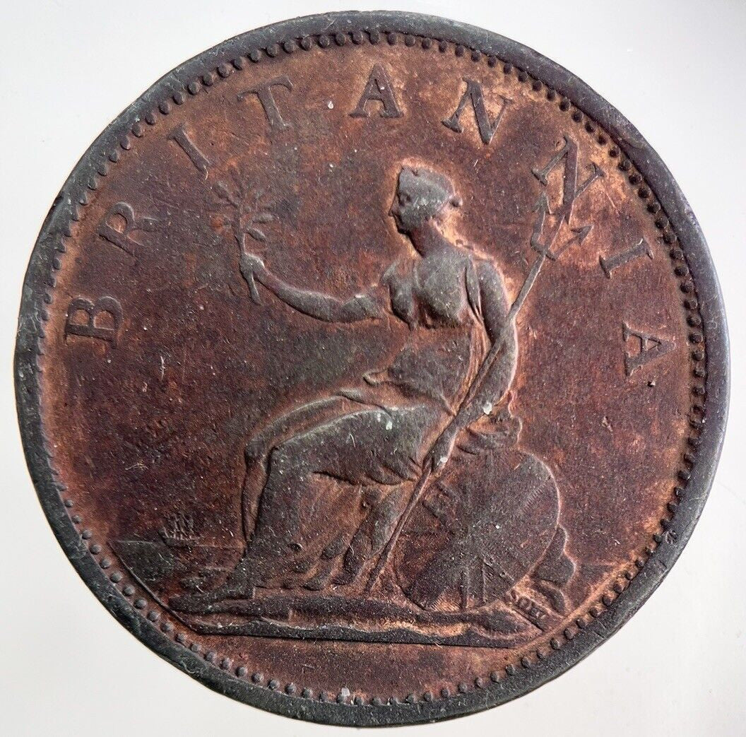 1806 George III 3rd One Penny Coin | Fine Collectable Grade