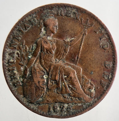 1825 George IV Farthing Coin | Very High Grade | a9885