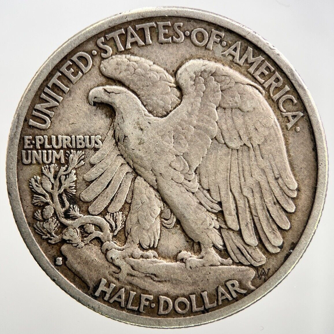 1935 - S US USA Liberty Half Dollar | Silver Coin | Fine Collectable Grade | a211