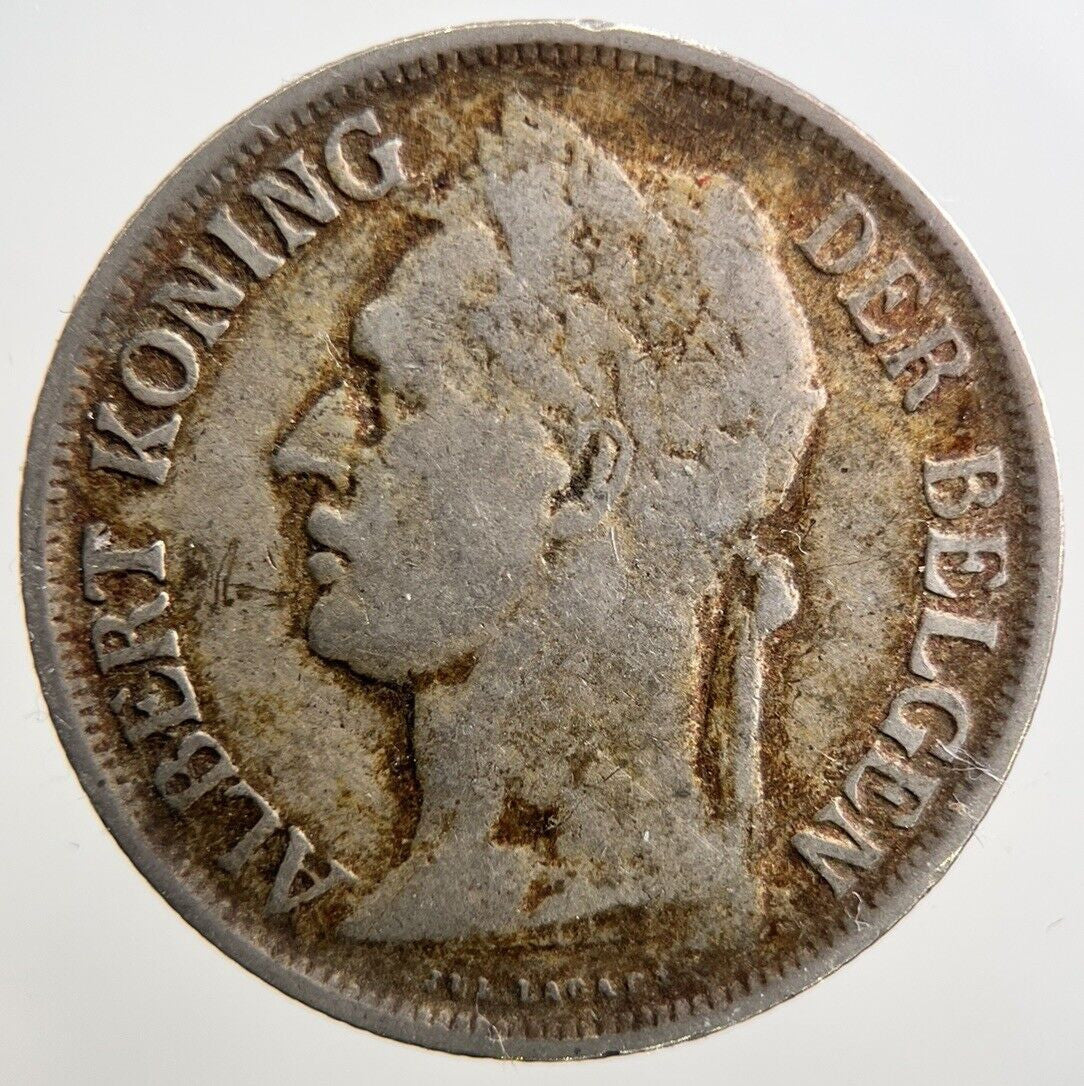 1926 1 One Franc Belgian Congo Coin | Fine Collectable Grade | a2472