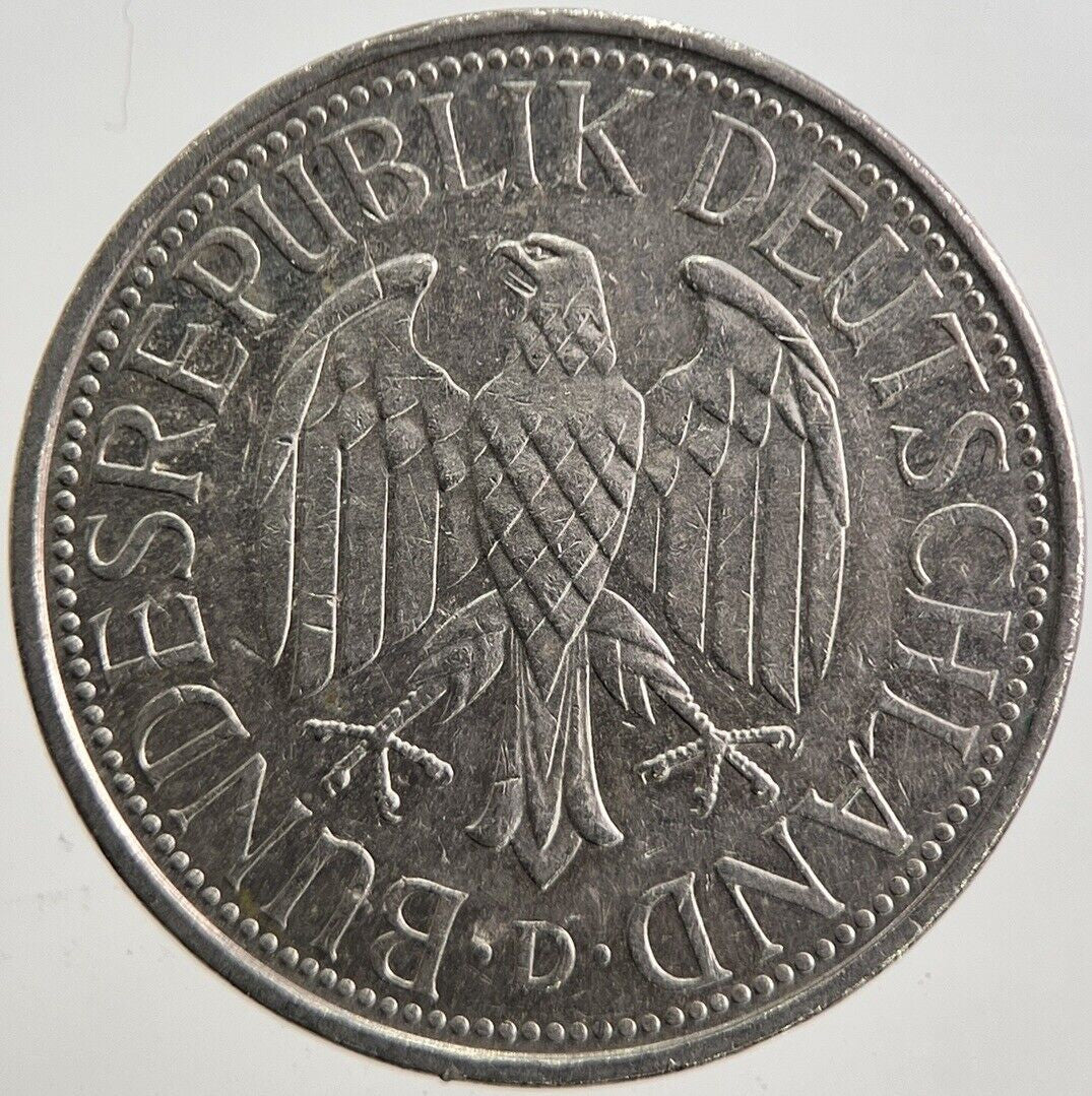 1990 Germany 1 One Mark Coin | Very High Grade | a4960