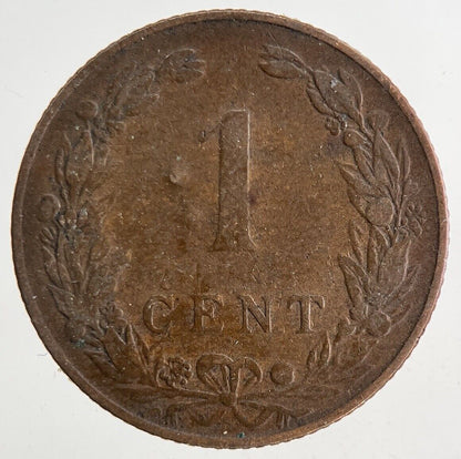 1902 Netherlands 1 Cent Coin | Collectable Grade
