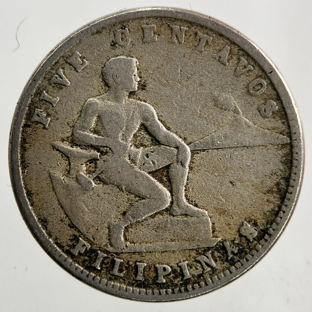 1931 Philippines 5 Centavos Coin | Collectable Grade