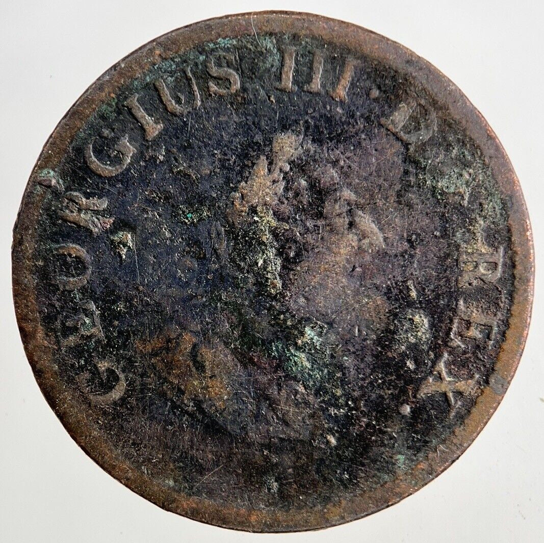 1805 Irish Half - Penny Coin | Collectable Grade